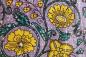 Preview: PURPLE YELLOW FLOWER Osikani Stoff